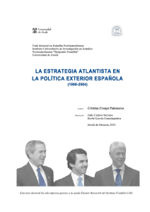 La Estrategia Atlantista en la política exterior española