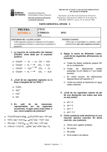 Química año 2008 - Gobierno de Canarias
