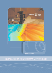 Listado de Instalaciones con Sistemas Meyer Sound en España