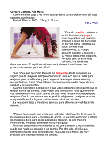 Cordero Castillo, Ana María Cómo enseñar yoga a los niños: guía