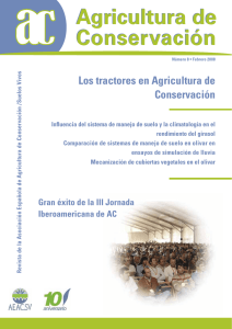 Agricultura de conservación - Ministerio de Agricultura, Alimentación