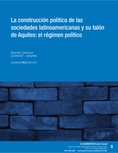 La construcción política de las sociedades latinoamericanas