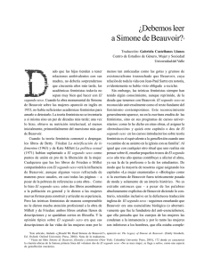 ¿Debemos leer a Simone de Beauvoir?
