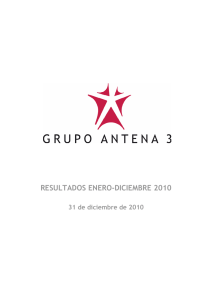 resultados enero-diciembre 2010