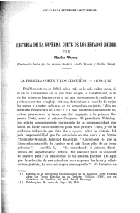 historia de la suprema corte de los estados unidos