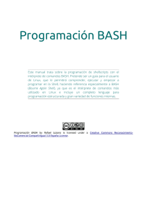 Programación BASH - Apuntes Digitales