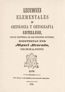 pdf Lecciones elementales de ortología y ortografía castellanas