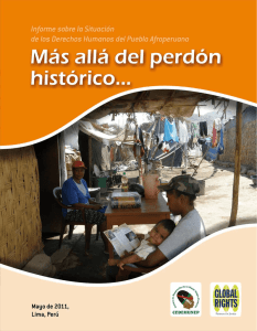 Al Pueblo Afroperuano - Centro de Recursos Interculturales