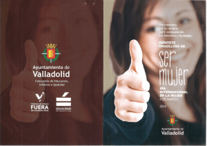Día Mujer 2016 - Ayuntamiento de Valladolid
