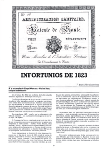 Infortunios de 1823, F. Maya Urruticoechea