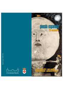 Programa del 29 Encuentro de Poesía Española