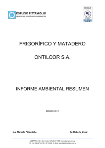 IAR Ontilcor - Ministerio de Vivienda, Ordenamiento Territorial y