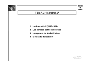 TEMA 3-1: Isabel IIª