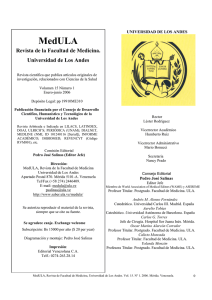 MedULA Revista de la Facultad de Medicina