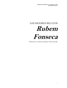 Los mejores relatos, Rubem Fonseca