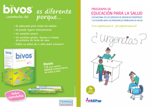 Texto del Programa - Asociación Española de Pediatría de Atención