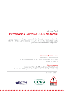 Investigación Convenio UCES-Alerta Vial
