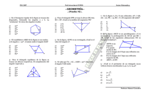 Prueba Geometría 2 - IME-USP