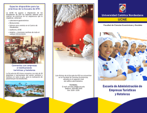 Brochur turismo.cdr - Universidad Católica Nordestana
