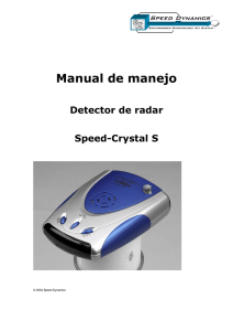detector de radar y laser SpeedDynamics - Radar