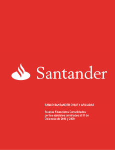 BANCO SANTANDER CHILE Y AFILIADAS Estados Financieros
