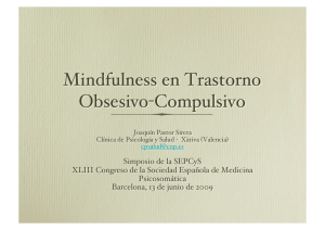 Mindfulness en Trastorno Obsesivo-Compulsivo