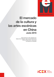 El mercado de la cultura y las artes escénicas en China