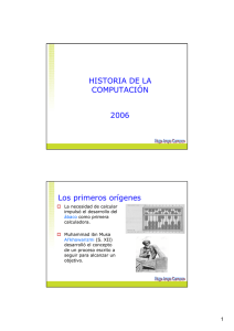 HISTORIA DE LA COMPUTACIÓN 2006