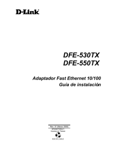 SP_DFE-530TX DFE-550TX - D-Link