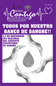 todos por nuestro banco de sangre!!