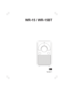 WR-15 / WR-15BT