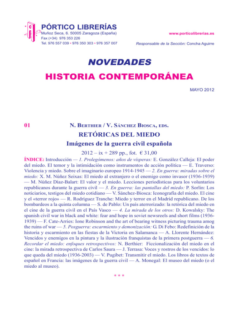 Historia Contemporánea