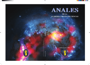 anales 2014 – volumen 12 - Academia Chilena de Ciencias