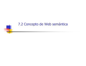 7.2 Concepto de Web semántica