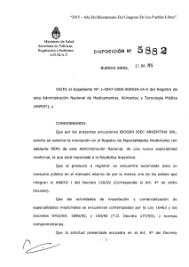 5882-15 biogen idec argentina