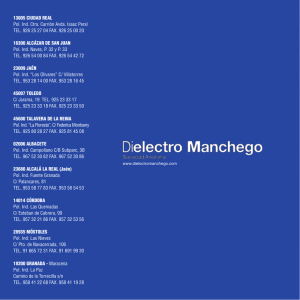 Catálogo Dielectro Manchego S.A