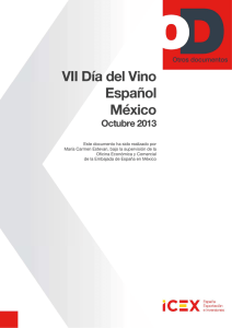 Informe Día del Vino Español 2013 - Becas ICEX