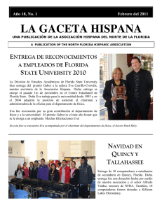 la gaceta hispana - The North Florida hispanic Association
