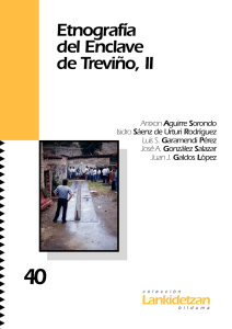 Etnografía del Enclave de Treviño, II. IN: Etnografía del Enclave de