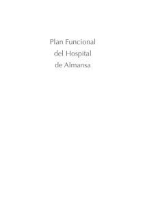Plan Funcional del Hospital de Almansa