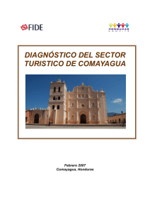 diagnóstico del sector turistico de comayagua
