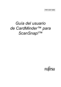 Guía del usuario de CardMinder™ para ScanSnap!™
