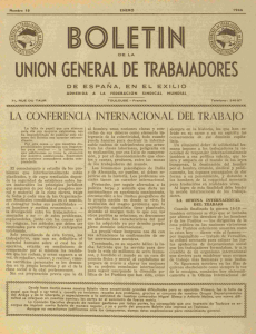 Boletín de la Unión General de Trabajadores de España en Francia