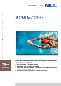 NEC_Datasheet_X461UN-spanish Español – PDF