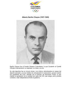 Alberto Nariño Cheyne - Comité Olímpico Colombiano