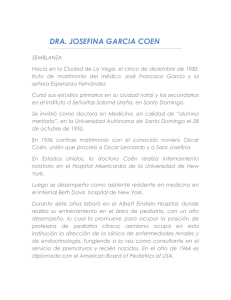 DRA. JOSEFINA GARCIA COEN