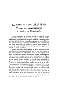 y P6rtico de Revoluci6n - Revista Iberoamericana