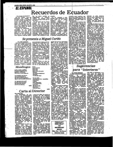Recuerdos de Ecuador - NYS Historic Newspapers