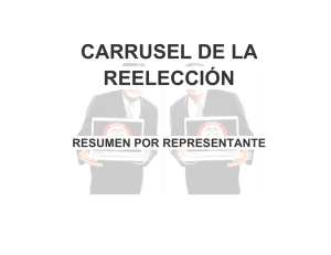 carrusel de la reelección