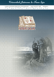 Interfolia 6 - Capilla Alfonsina Biblioteca Universitaria